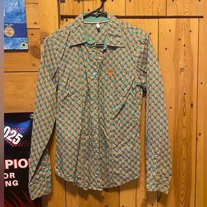 Cinch Multicolor Button Down Shirt